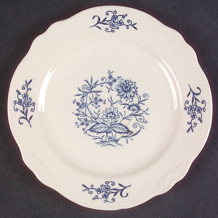 Dresden Bread & Butter Plate