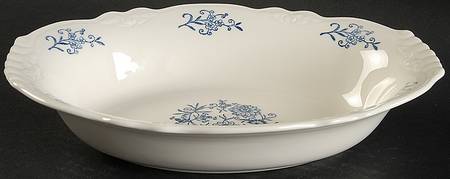 Dresden 9" Oval Vegetable Bowl
