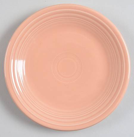 Fiesta Apricot (Intro 1986) Salad Plate by Homer Laughlin 