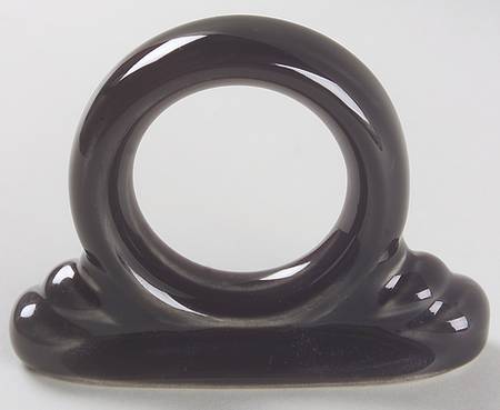 Fiesta Black (Intro 1986) Napkin Ring