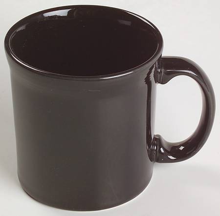 Fiesta Black (Intro 1986) 12 Oz Java Mug