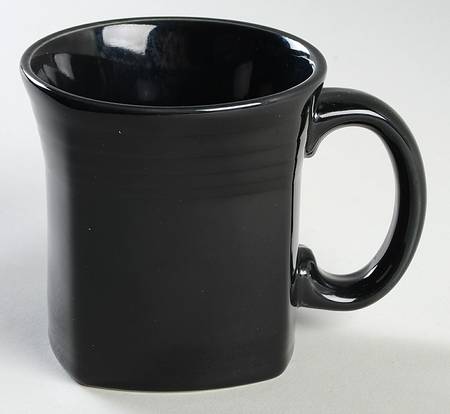 Fiesta Black (Intro 1986) Square Mug