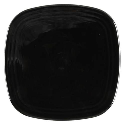 Fiesta Black (Intro 1986) Square Salad Plate
