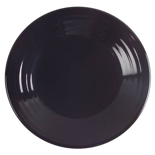 Fiesta Black (Intro 1986) Luncheon Plate
