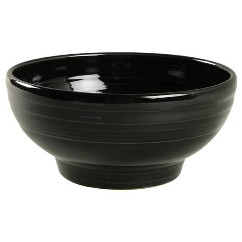 Fiesta Black (Intro 1986) 6" Footed Bowl