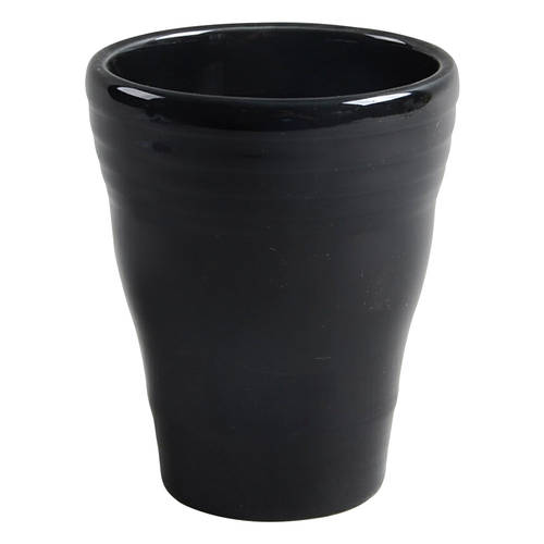 Fiesta Black (Intro 1986) China Bathroom Tumbler