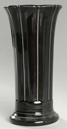 Fiesta Black (Intro 1986) 7" Vase