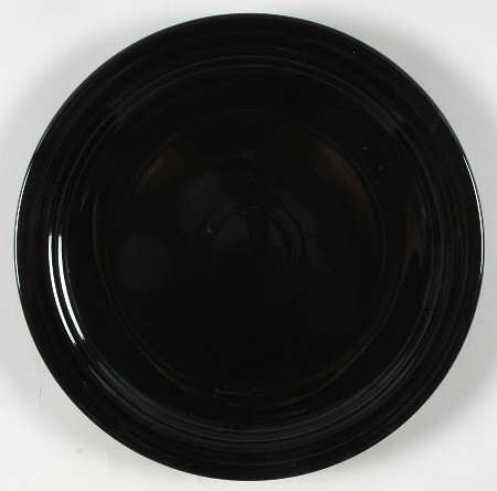 Fiesta Black (Intro 1986) 11" Chop Plate (Round Platter)