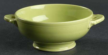 Fiesta Chartreuse (Older) Cream Soup Bowl