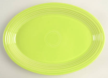 Fiesta Chartreuse (Intro 1997) 13" Oval Serving Platter