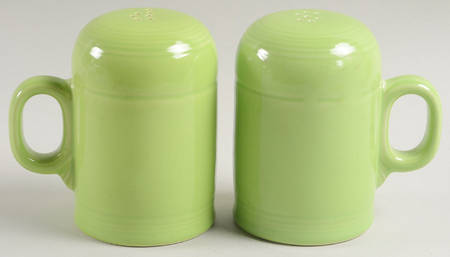 Fiesta Chartreuse (Intro 1997) Stove Top Salt & Pepper Set