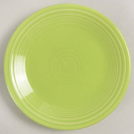 Fiesta Chartreuse (Intro 1997) Salad Plate