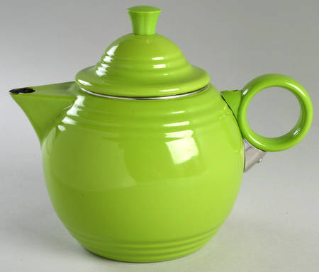 Fiesta Chartreuse (Intro 1997) Metal Kettle & Lid