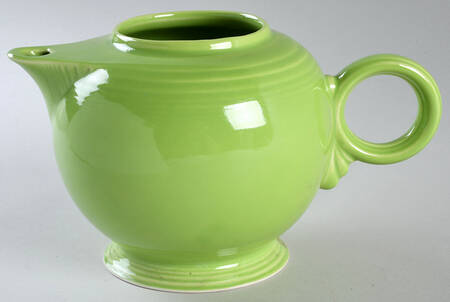 Fiesta Chartreuse (Intro 1997) Teapot No Lid