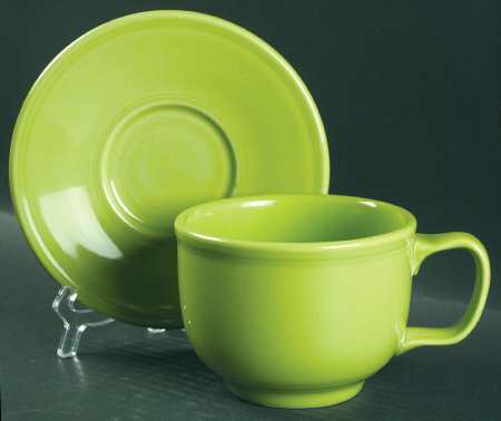 Fiesta Chartreuse (Intro 1997) Jumbo Cup & Saucer Set
