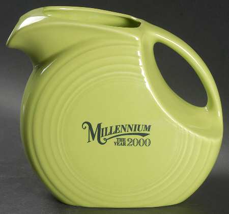 Fiesta Chartreuse (Intro 1997) 64 Oz Millennium Disc Pitcher