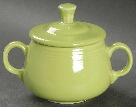 Fiesta Chartreuse (Intro 1997) Sugar Bowl & Lid