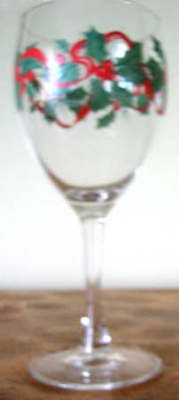 Fiesta Holiday Fiesta (With Ribbon) Glassware Goblet