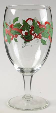 Fiesta Holiday Fiesta (With Ribbon) Glassware Iced Tea