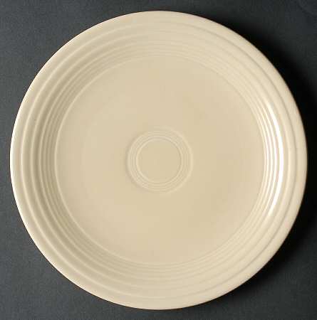 Fiesta Old Ivory (Cream) Luncheon Plate