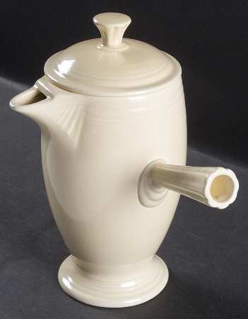 Fiesta Old Ivory (Cream) Mini Coffee Pot & Lid