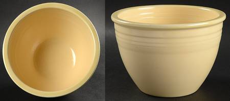 Fiesta Old Ivory (Cream) 6" Nested Mixing Bowl w/No Center Interior Rings