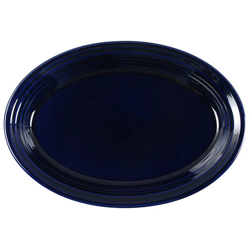 Fiesta Cobalt Blue (Intro 1986) 13" Oval Serving Platter