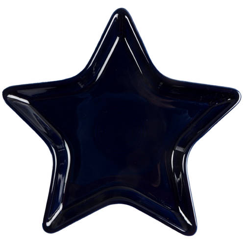 Fiesta Cobalt Blue (Intro 1986) Star Shaped Plate