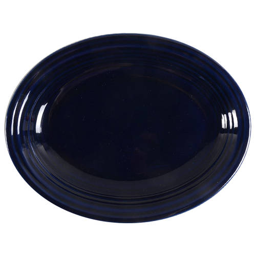Fiesta Cobalt Blue (Intro 1986) 11" Oval Serving Platter