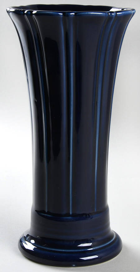 Fiesta Cobalt Blue (Intro 1986) 9" Flared Vase