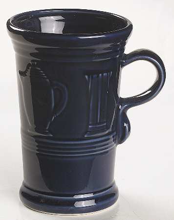 Fiesta Cobalt Blue (Intro 1986) Cappuccino Mug