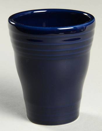 Fiesta Cobalt Blue (Intro 1986) China Bathroom Tumbler