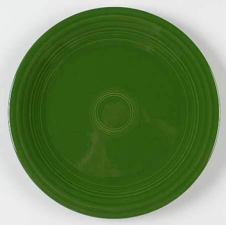 Fiesta Forest Green (Older) Luncheon Plate