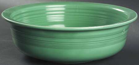 Fiesta Light Green (Older) 9" Nappy