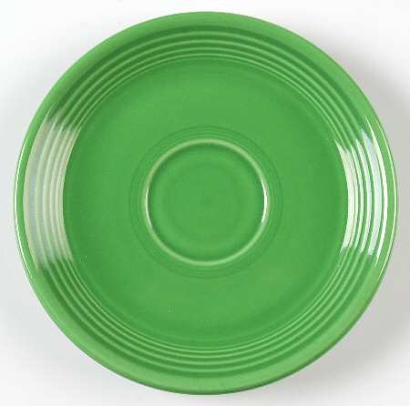 Fiesta Medium Green (Older) Saucer for Footed Cup