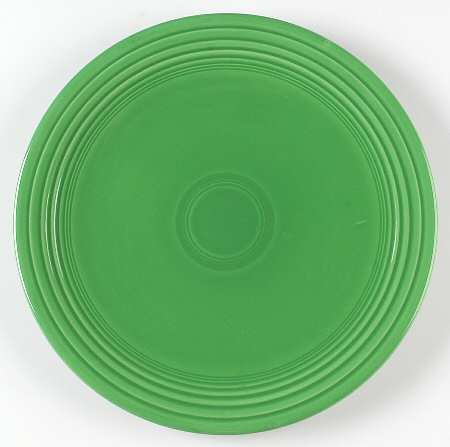 Fiesta Medium Green (Older) 12" Chop Plate (Round Platter)