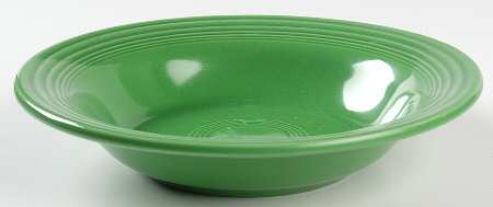Fiesta Medium Green (Older) Rim Soup Bowl