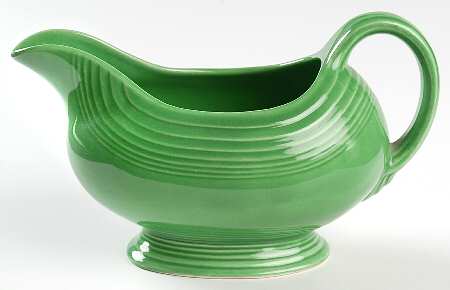 Fiesta Medium Green (Older) Open Sauce Boat