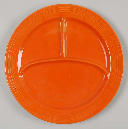 Fiesta Red (Older) Grill Plate