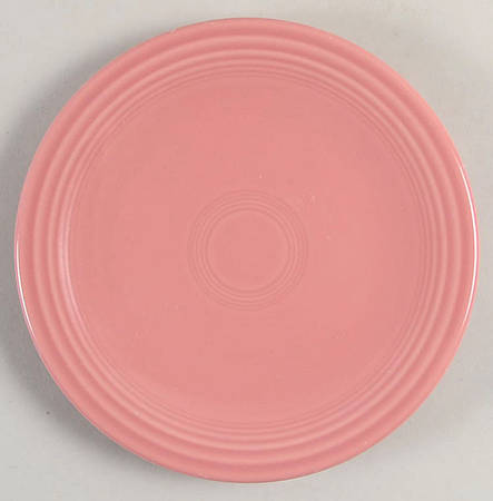 Fiesta Rose (Intro 1986) Bread & Butter Plate