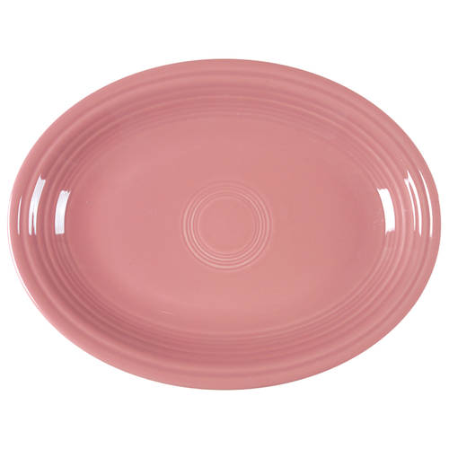 Fiesta Rose (Intro 1986) 11" Oval Serving Platter