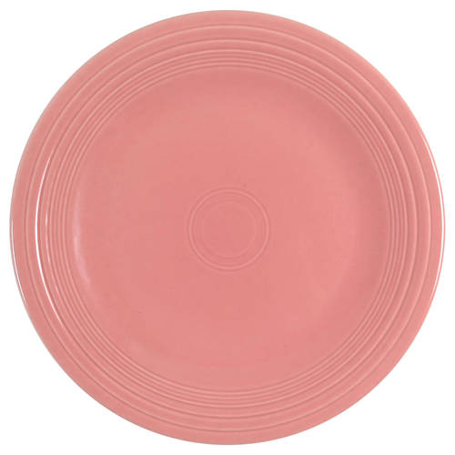 Fiesta Rose (Intro 1986) Dinner Plate