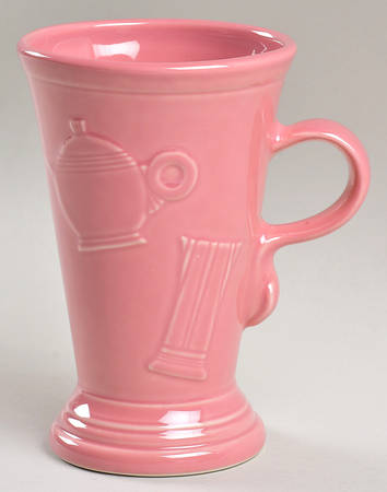 Fiesta Rose (Intro 1986) Pedestal Mug