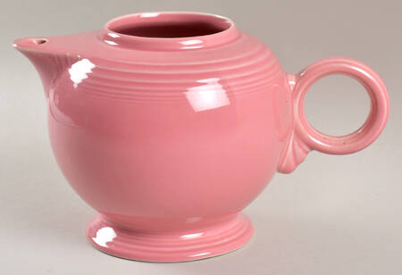 Fiesta Rose (Intro 1986) Teapot No Lid