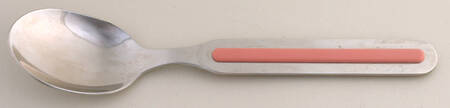 Fiesta Rose (Intro 1986) Oval Place Soup Spoon