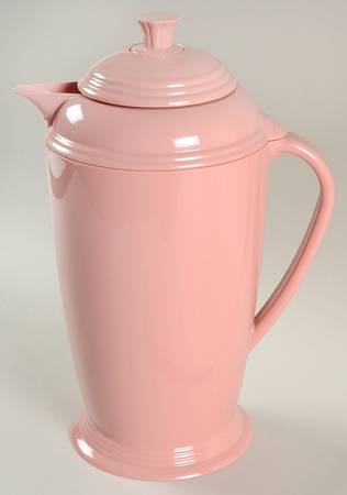 Fiesta Rose (Intro 1986) Plastic Thermos/Carafe & Lid