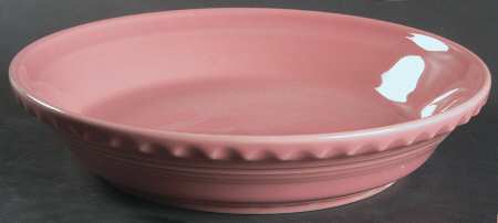 Fiesta Rose (Intro 1986) 8'' Pie Baking Plate