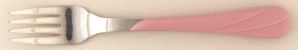 Fiesta Rose (Intro 1986) Individual Salad Fork