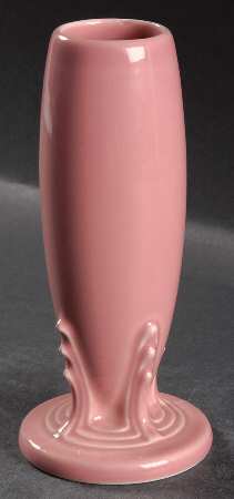 Fiesta Rose (Intro 1986) 6" Bud Vase