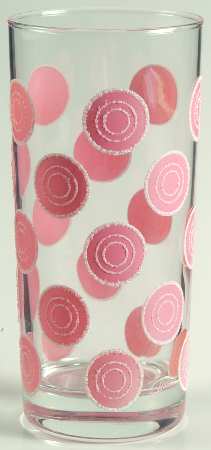 Fiesta Rose (Intro 1986) 16 Oz Glassware Tumbler